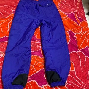 Columbia purple snow pants w/reinforced hems- size 14-16 big kid